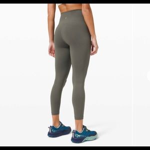 Lululemon Wunder Train High Rise 25” Grey Sage 4